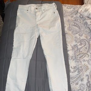 Lucky brand white jeans